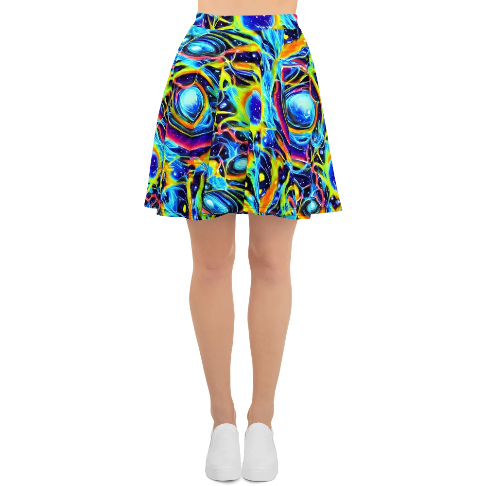 Prism Eclipse on Skater Skirt — Front