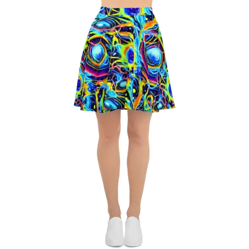 Prism Eclipse on a Skater Skirt