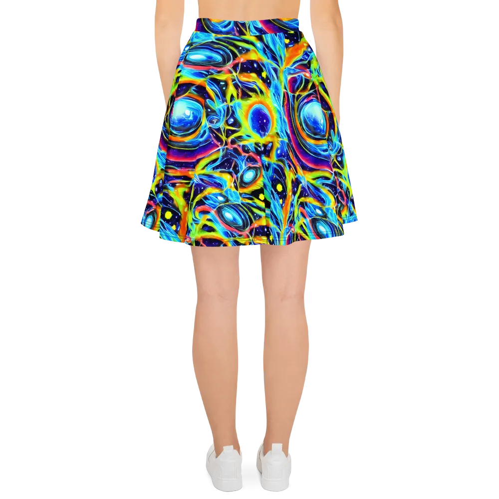 Prism Eclipse on Skater Skirt — Back