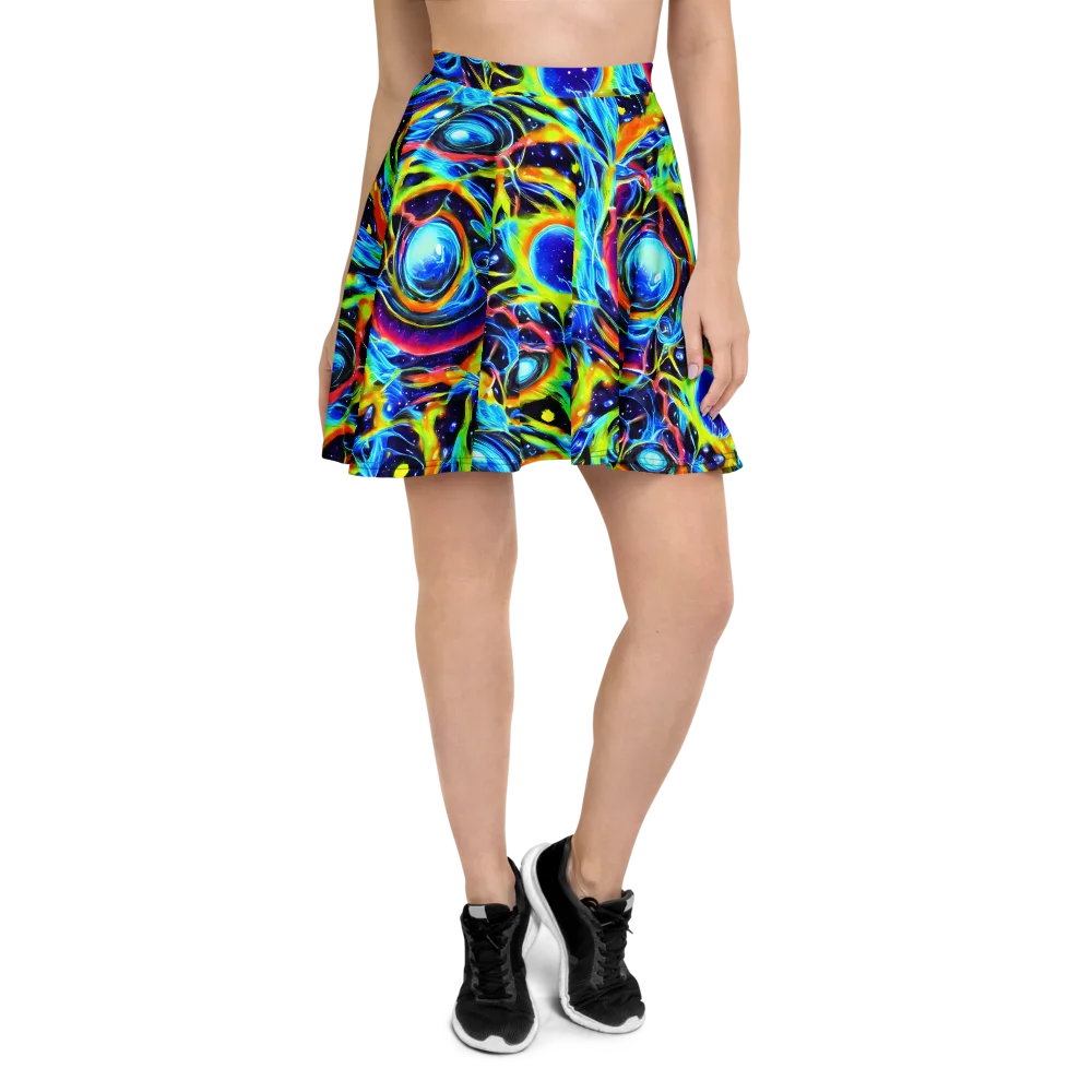 Prism Eclipse on Skater Skirt — Front