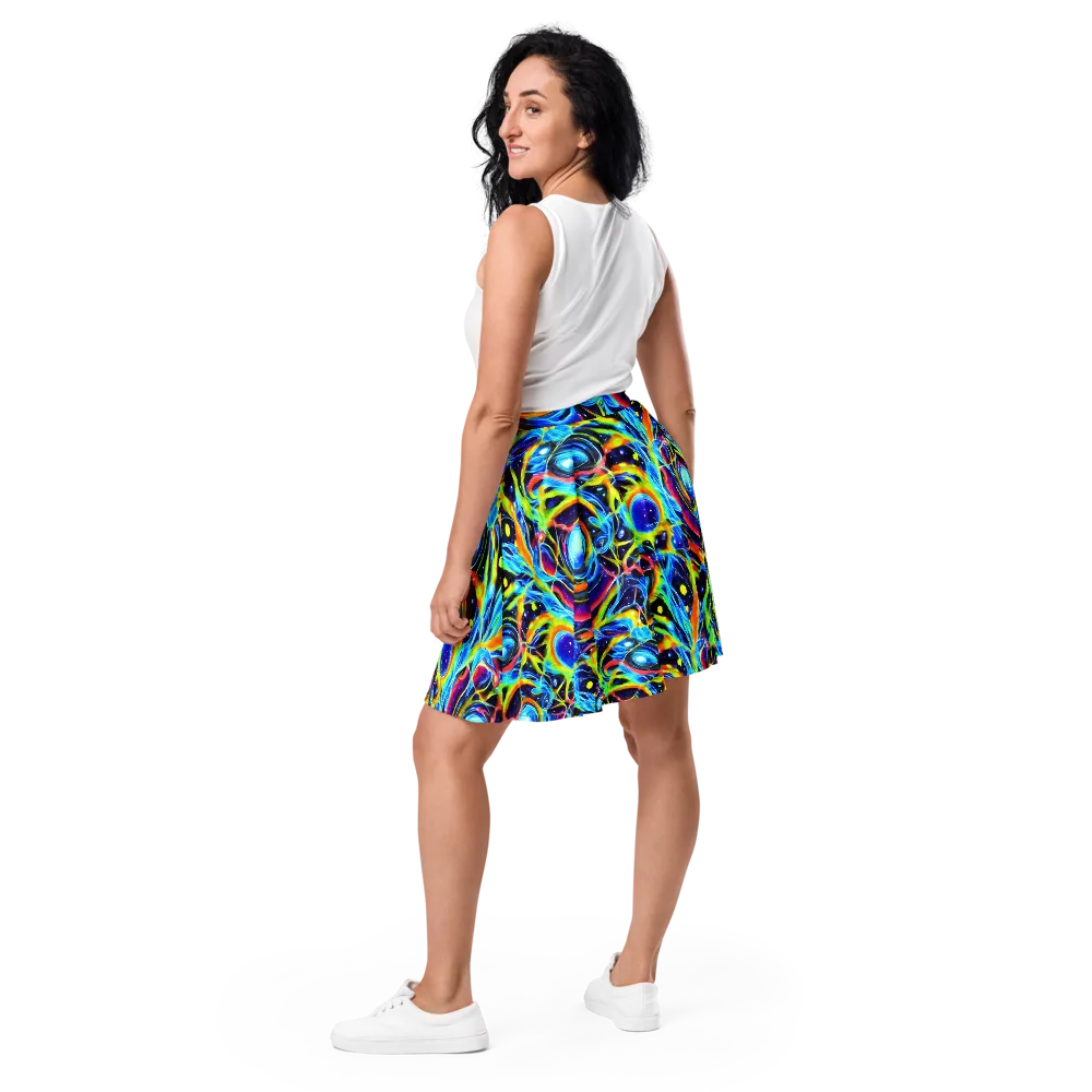 Prism Eclipse on Skater Skirt — Back