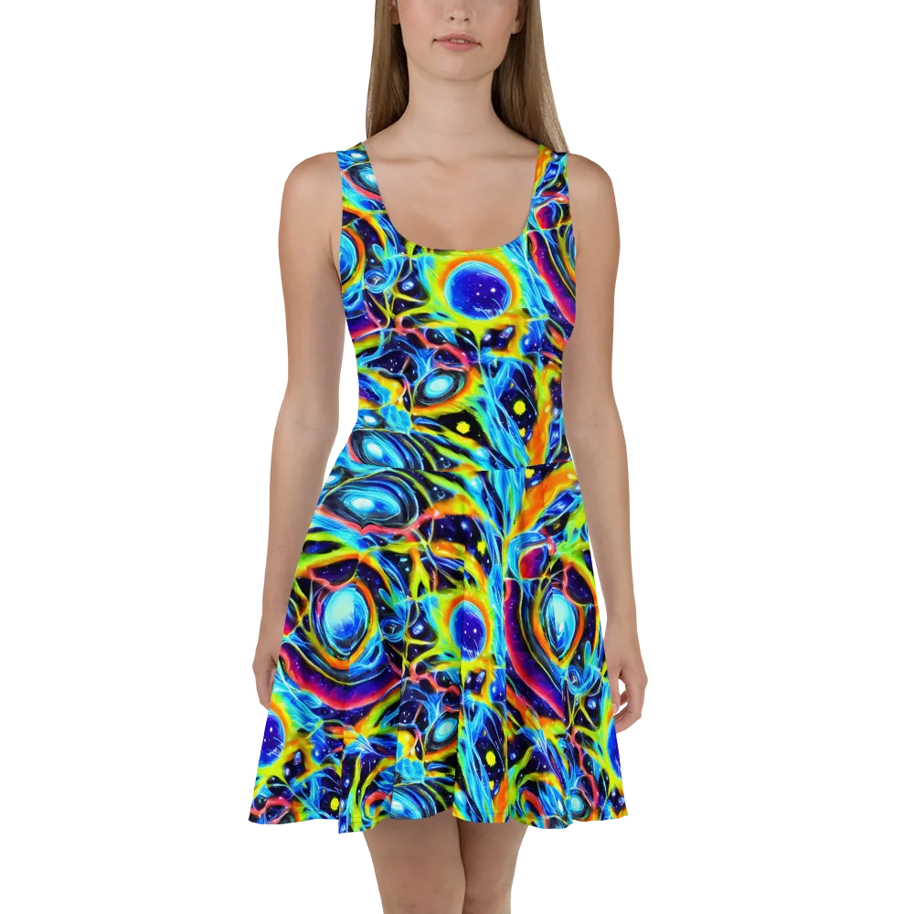 Prism Eclipse on Skater Dress — Front