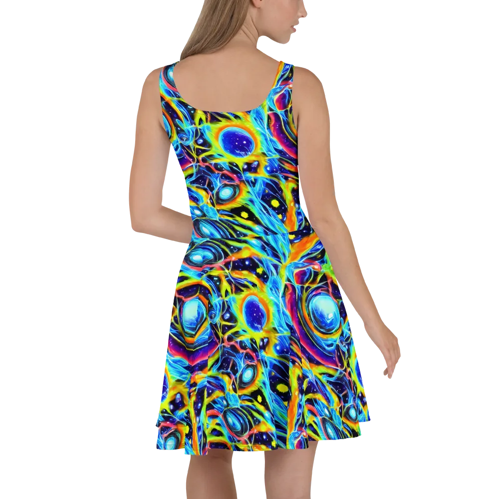 Prism Eclipse on Skater Dress — Back