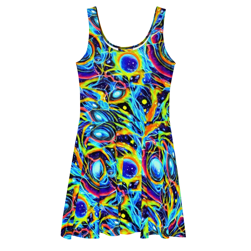 Prism Eclipse on Skater Dress — Front