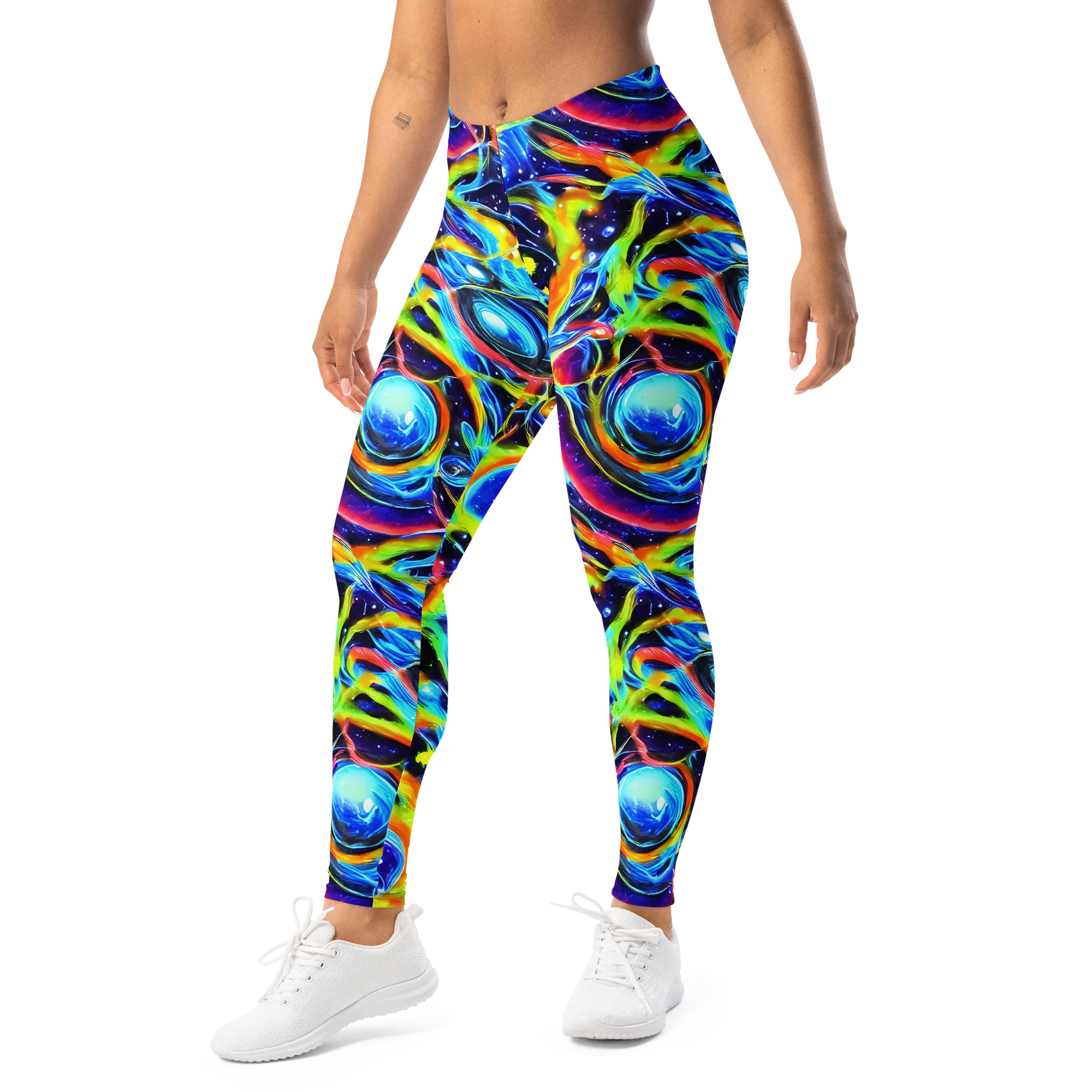 Prism Eclipse on Leggings — Left Front