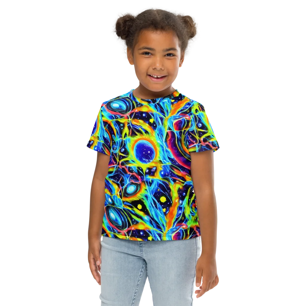 Prism Eclipse on Kids Crew Neck T-Shirt — Front