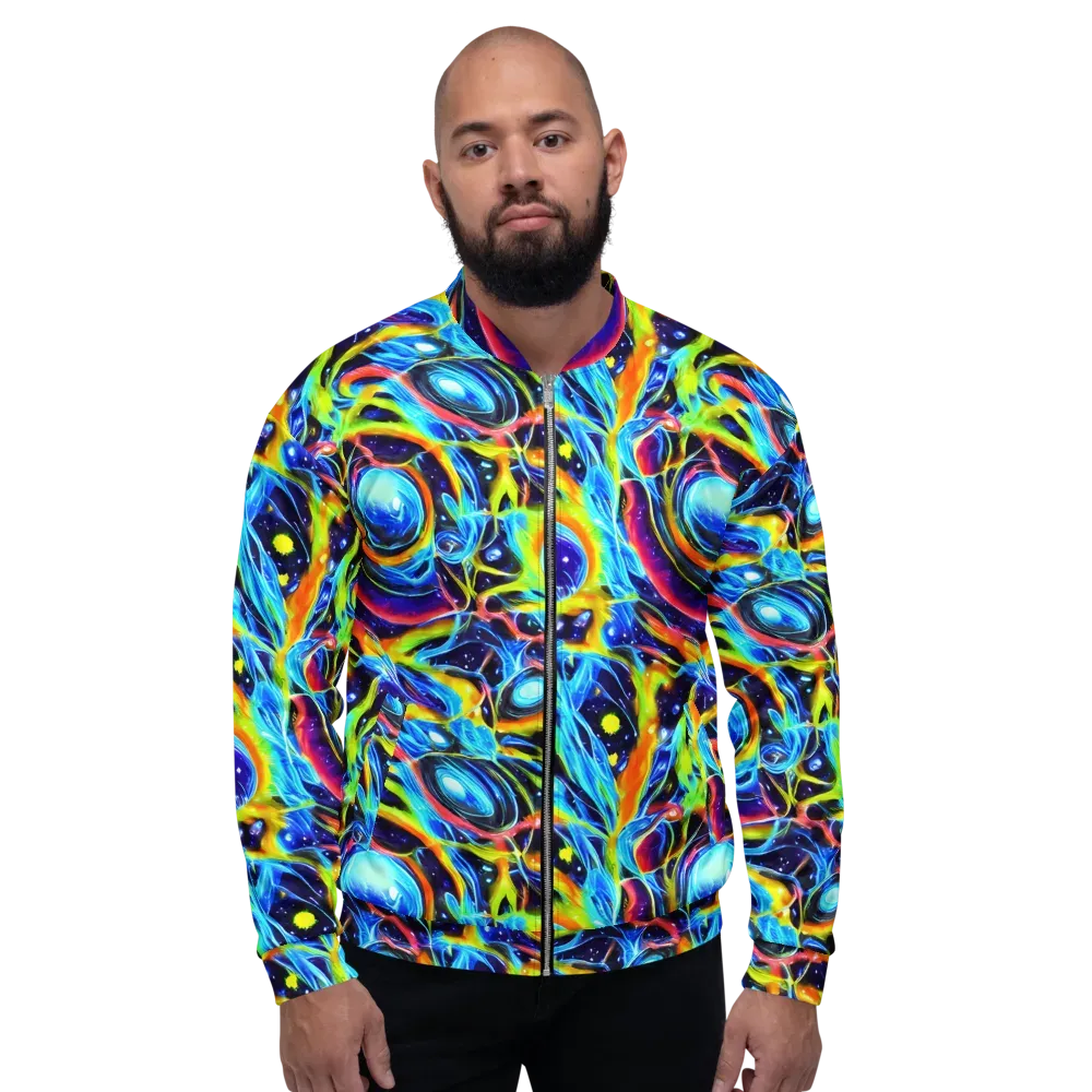 Prism Eclipse on Bomber Jacket — Front