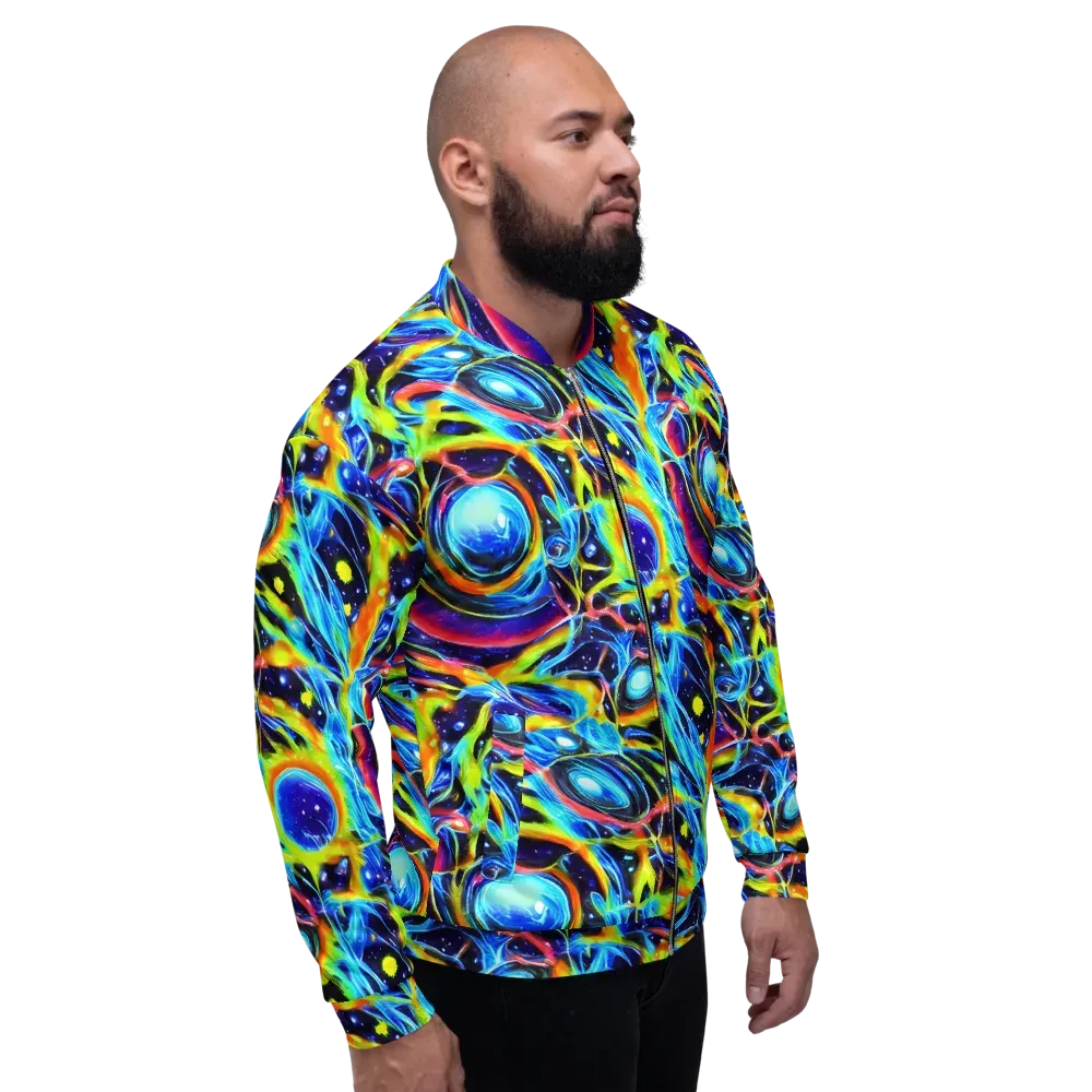 Prism Eclipse on Bomber Jacket — Right