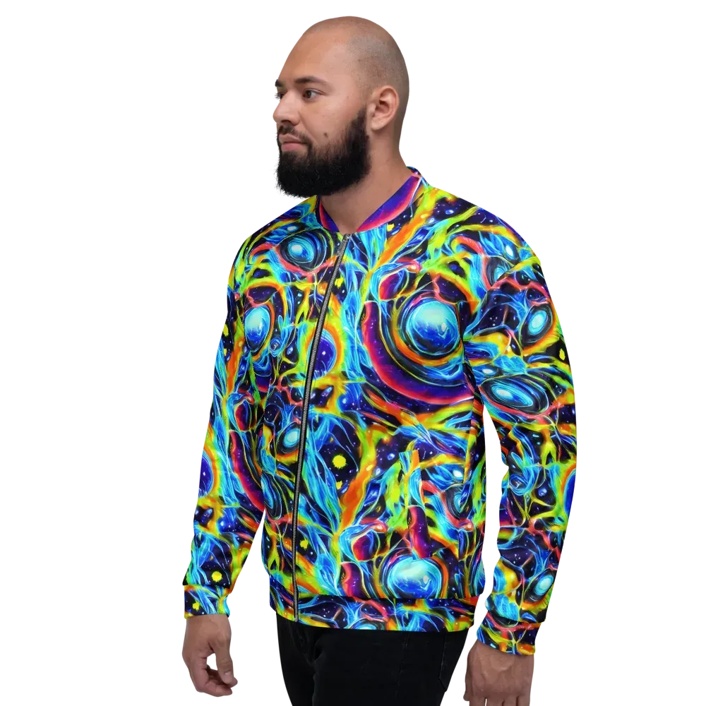 Prism Eclipse on Bomber Jacket — Left