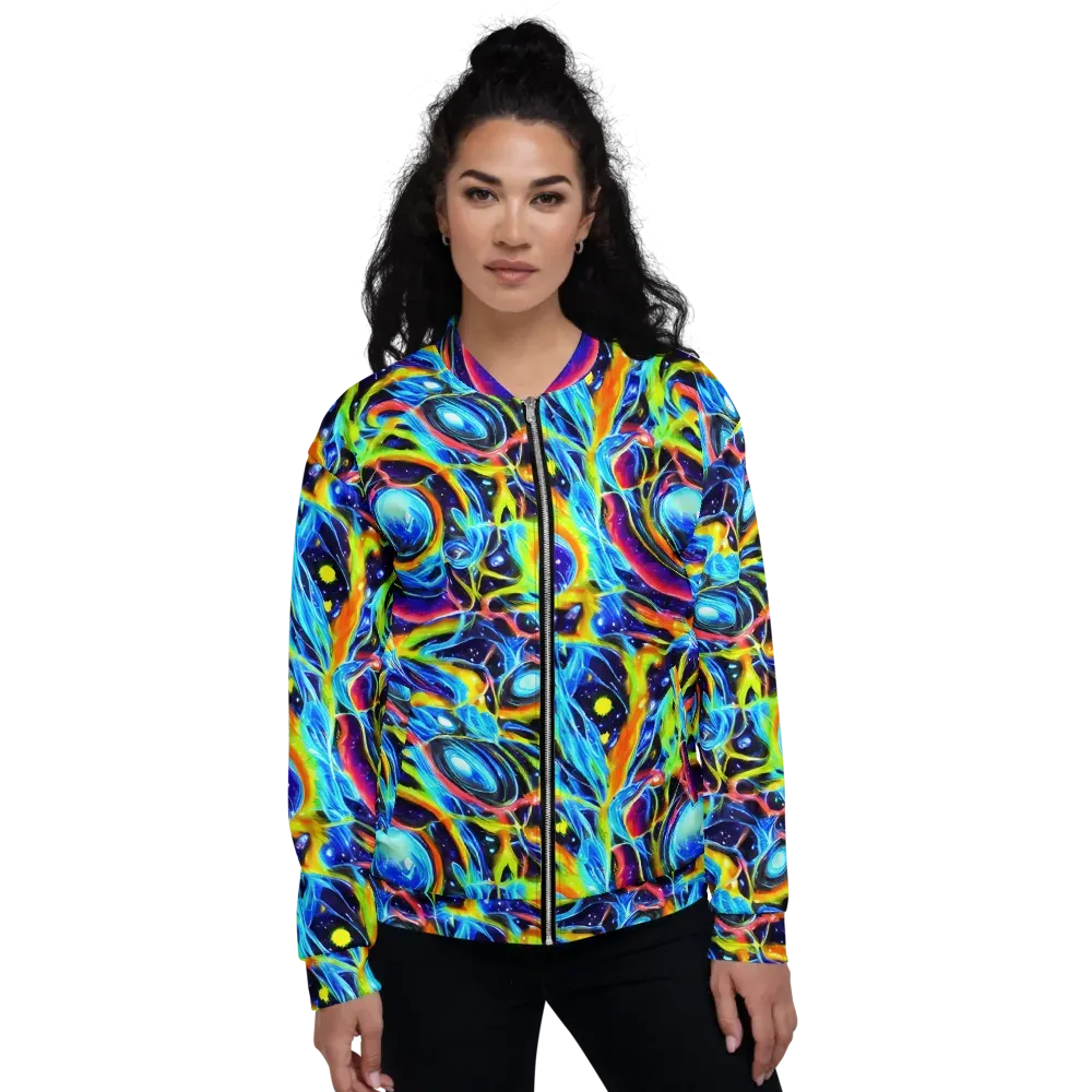 Prism Eclipse on Bomber Jacket — Front