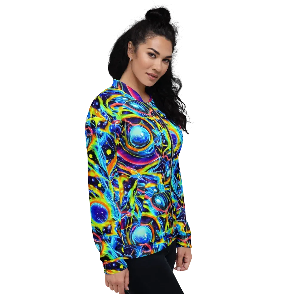 Prism Eclipse on Bomber Jacket — Right