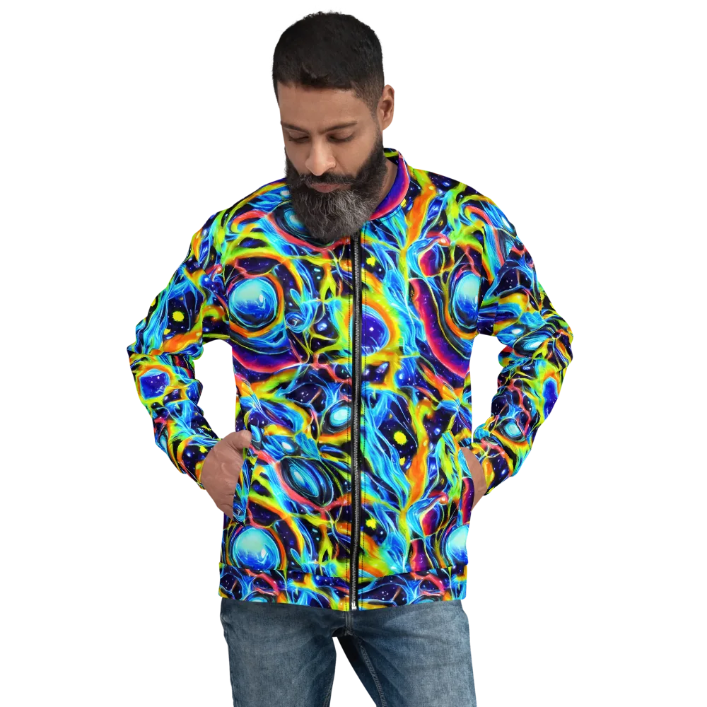 Prism Eclipse on Bomber Jacket — Front