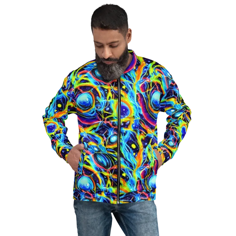Prism Eclipse on Bomber Jacket — Front