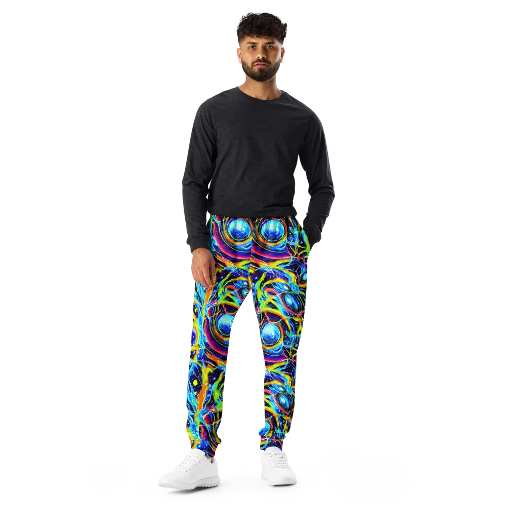 Prism Eclipse on Men's Joggers — Front