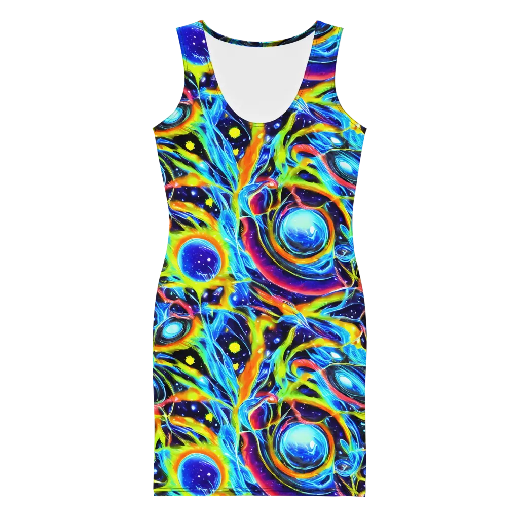Prism Eclipse on Bodycon Dress — Front