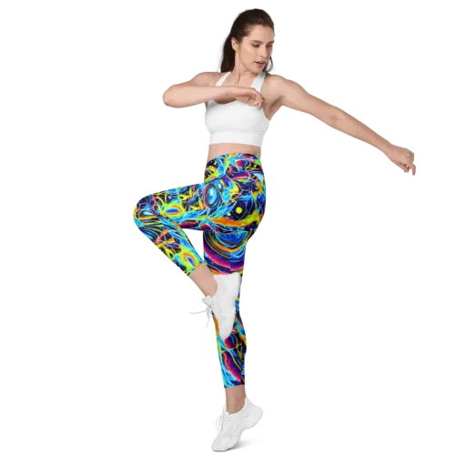 Prism Eclipse on a Leggings with Pockets