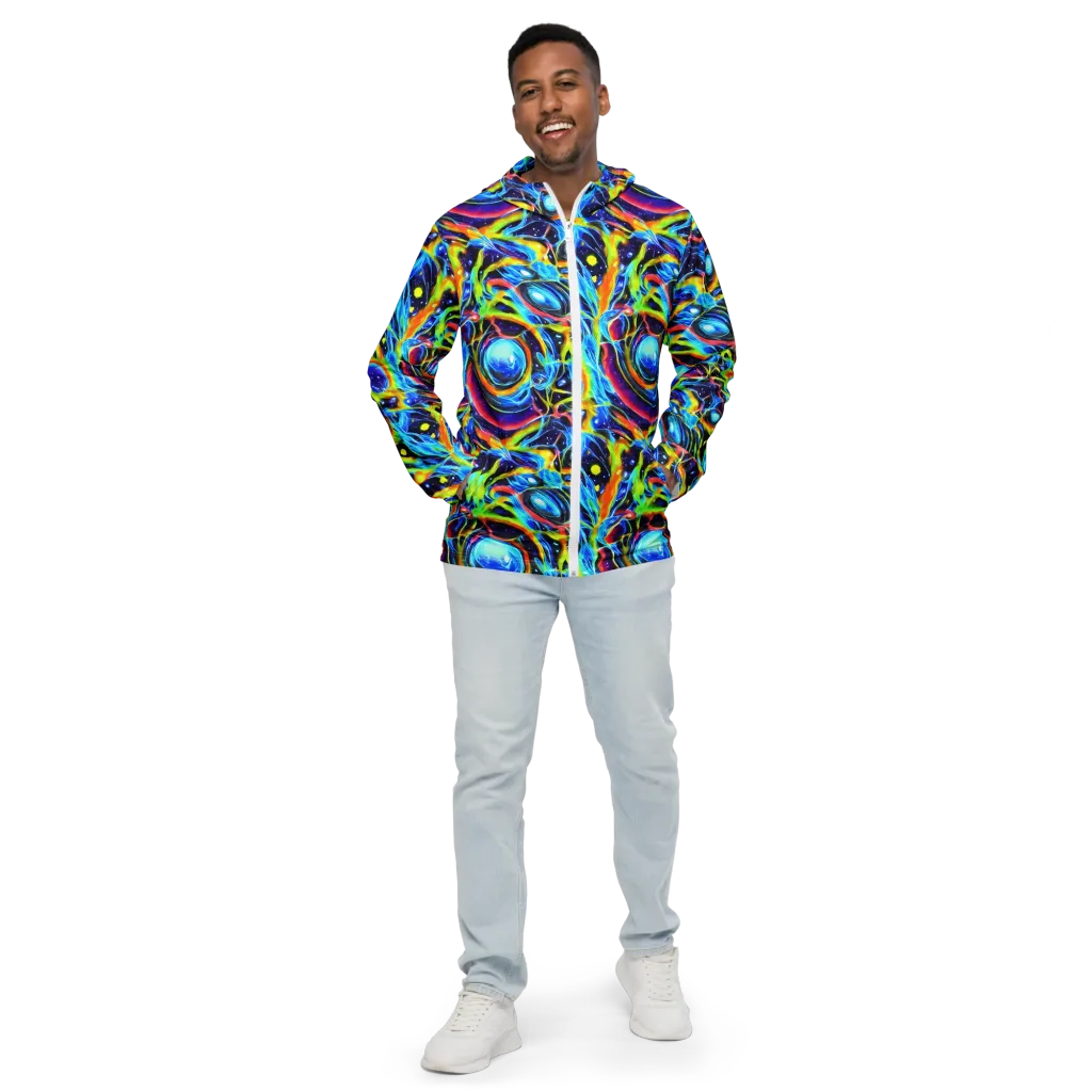 Prism Eclipse on Men's Windbreaker — Front