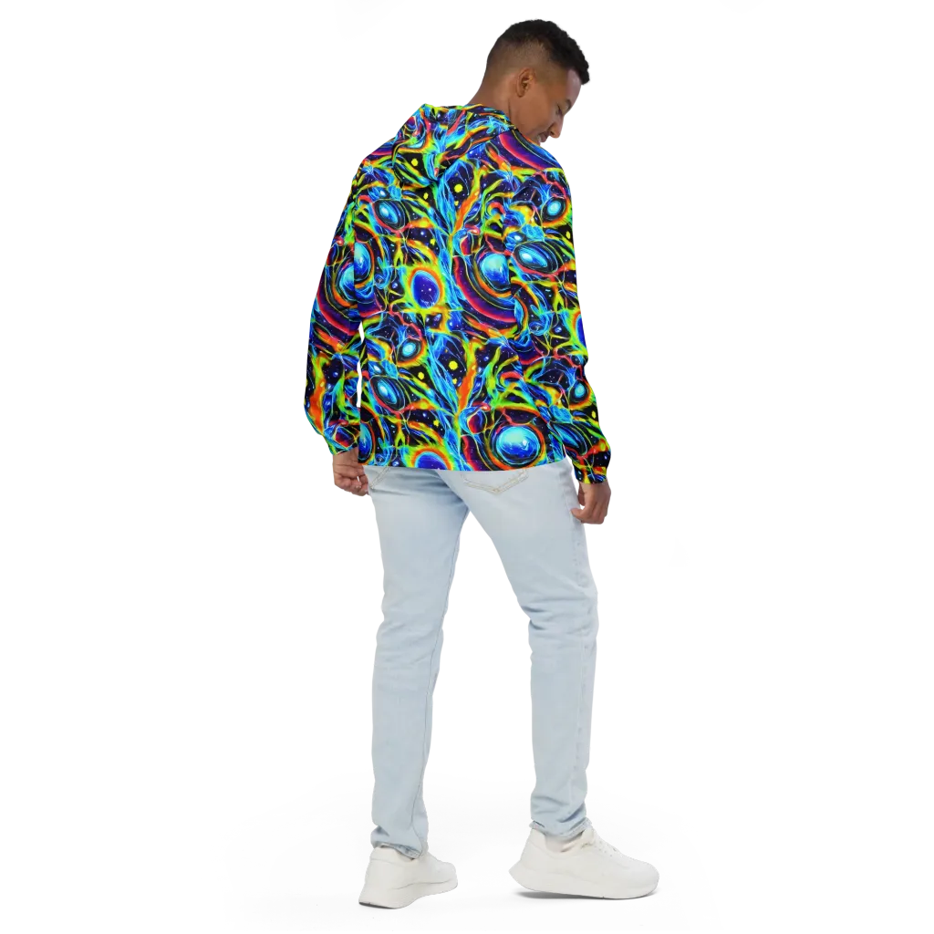Prism Eclipse on Men's Windbreaker — Back