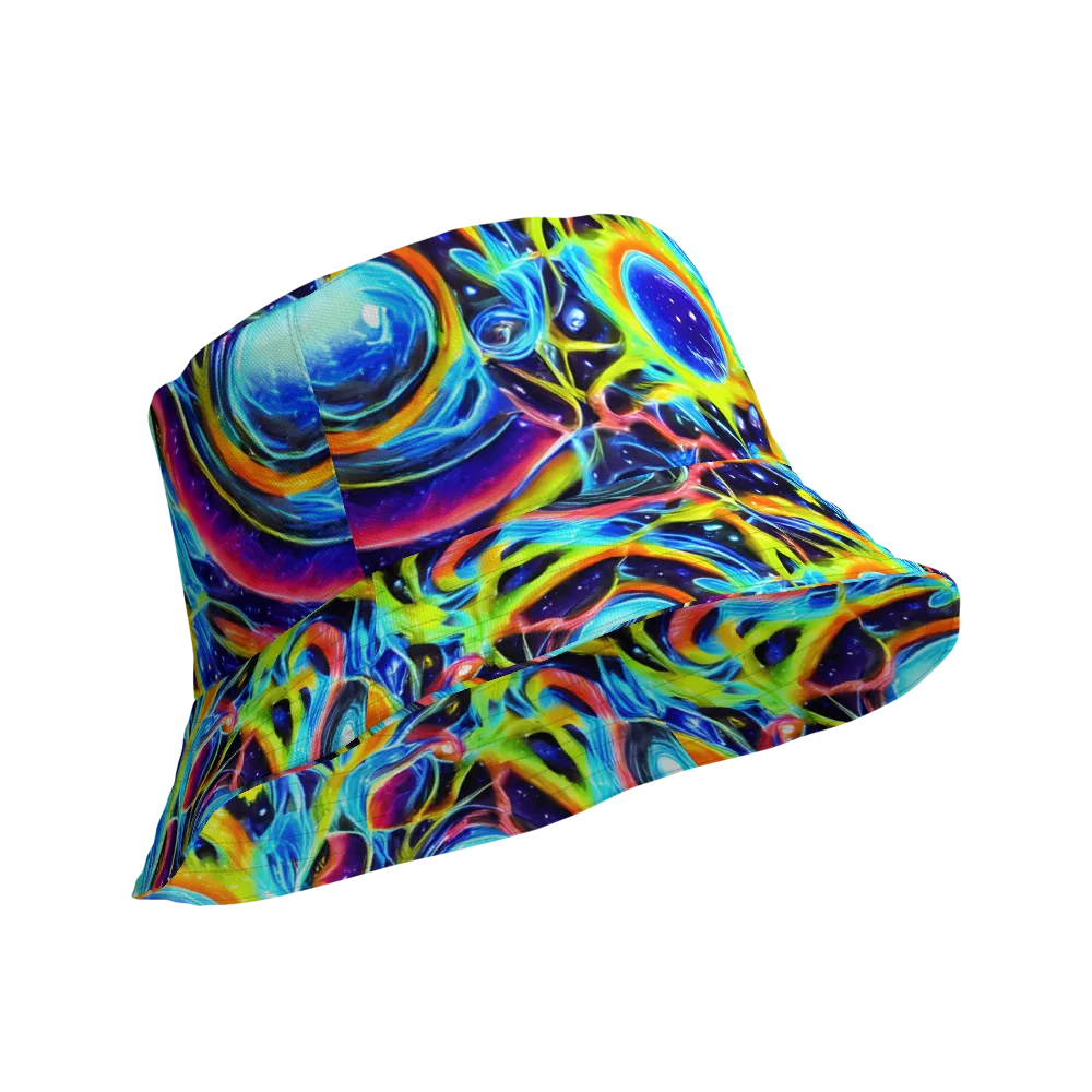 Prism Eclipse on Reversible Bucket Hat — Product details Outside