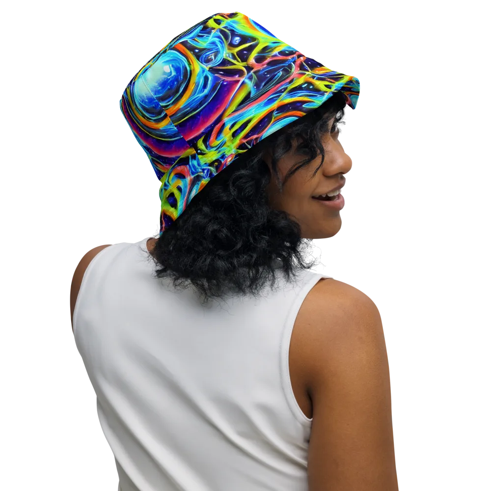 Prism Eclipse on Reversible Bucket Hat — Right Outside