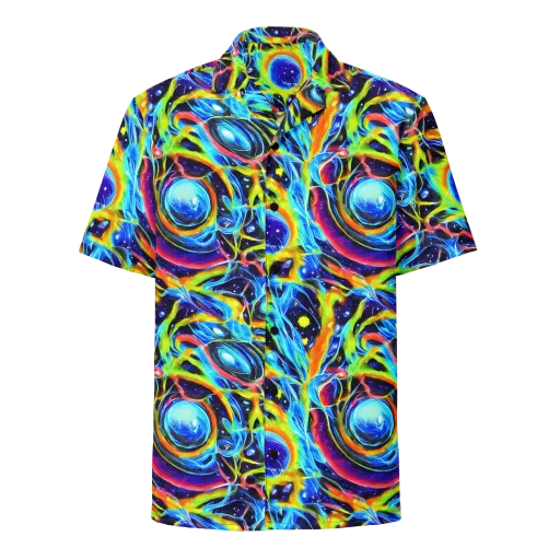 Prism Eclipse on a Button Shirt