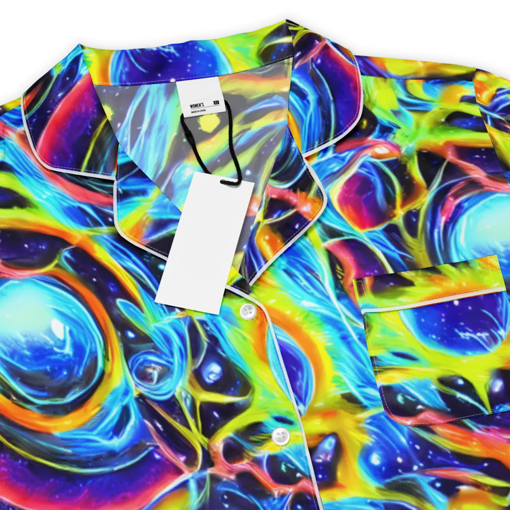 Prism Eclipse on Women's Short Sleeve Pajama Top — Product details