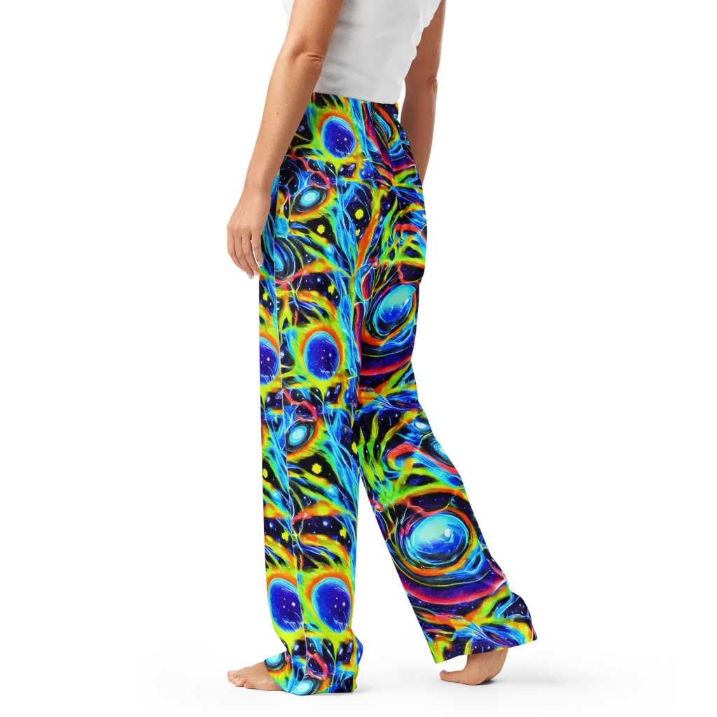 Prism Eclipse on Women's Pajama Pants — Left