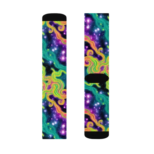 Cosmic Serpentine on a Socks
