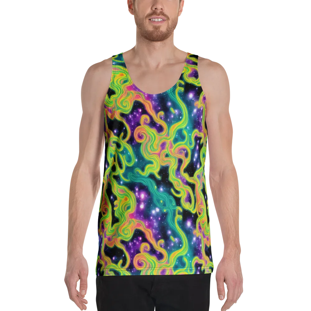 Cosmic Serpentine on Men's Tank Top — Front