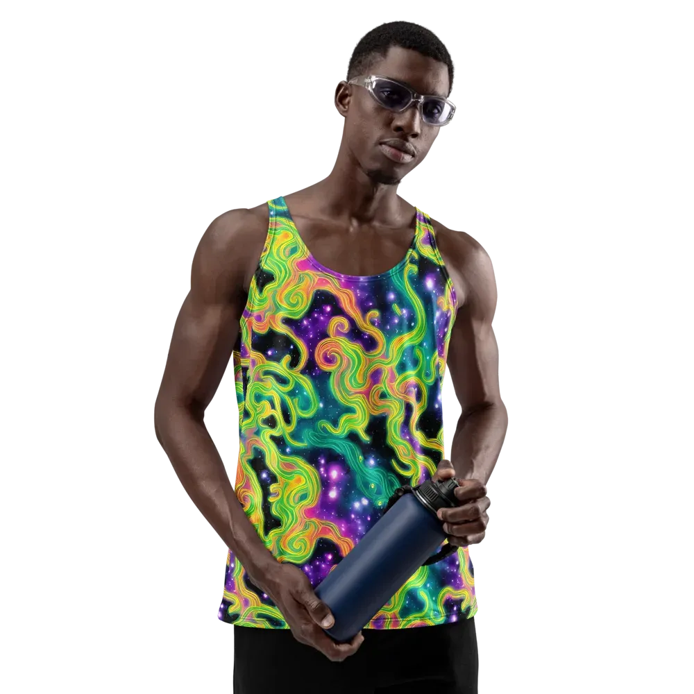 Cosmic Serpentine on Men's Tank Top — Front