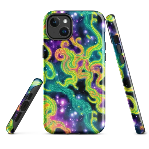 Cosmic Serpentine on a MagSafe Tough Case for iPhone®