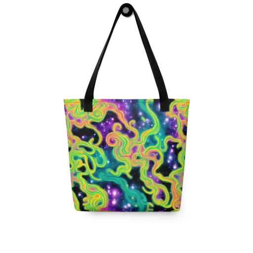 Cosmic Serpentine on a Tote Bag