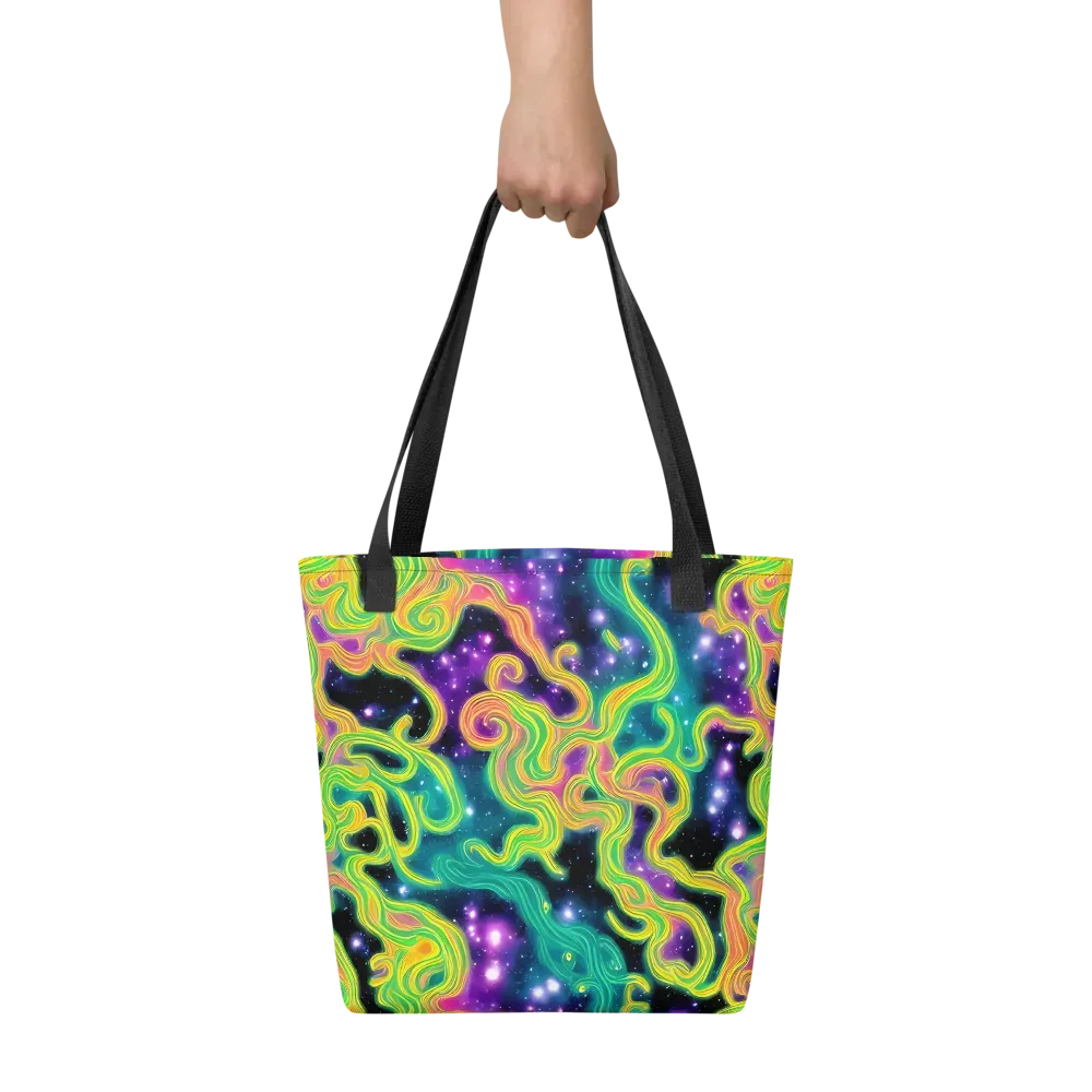 Cosmic Serpentine on Tote Bag — Front