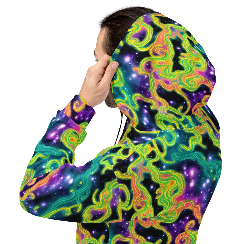 Cosmic Serpentine on Hoodie — Back