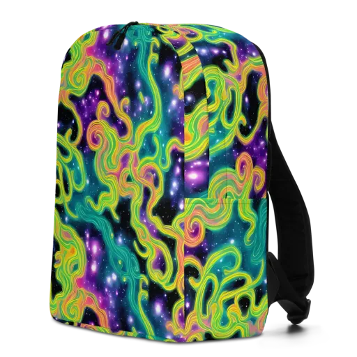 Cosmic Serpentine on a Minimalist Backpack