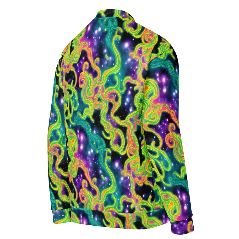 Cosmic Serpentine on Bomber Jacket — Right Back
