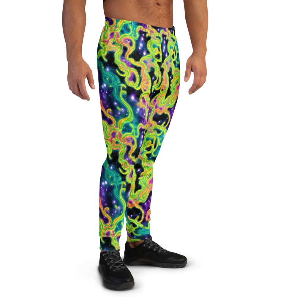 Cosmic Serpentine on Men's Joggers — Right