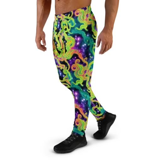 Cosmic Serpentine on a Men's Joggers