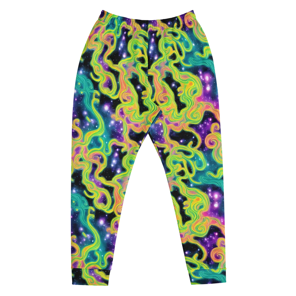 Cosmic Serpentine on Men's Joggers — Front