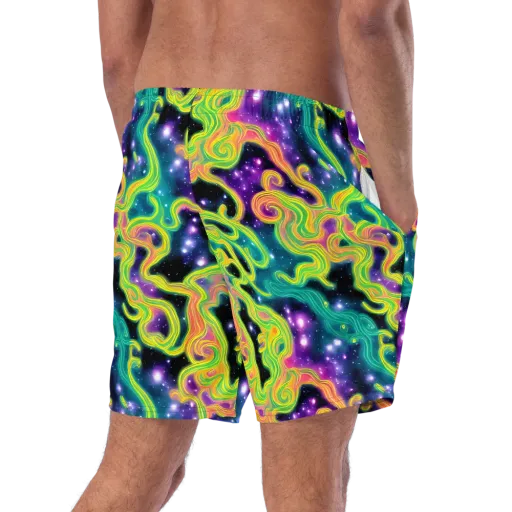 Cosmic Serpentine on a Swim Trunks