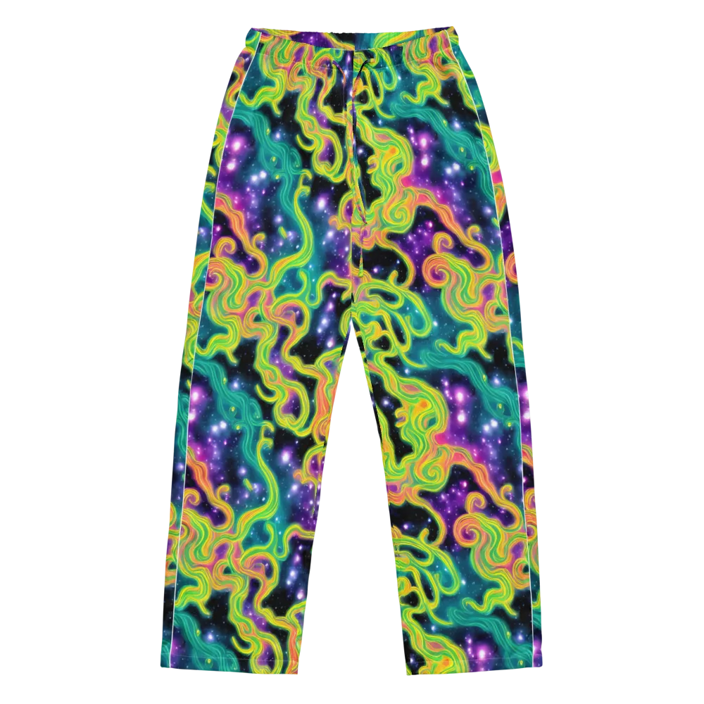 Cosmic Serpentine on Women's Pajama Pants — Front