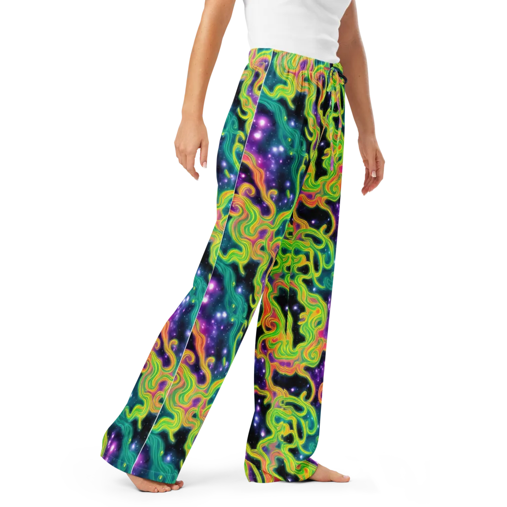Cosmic Serpentine on Women's Pajama Pants — Right Front