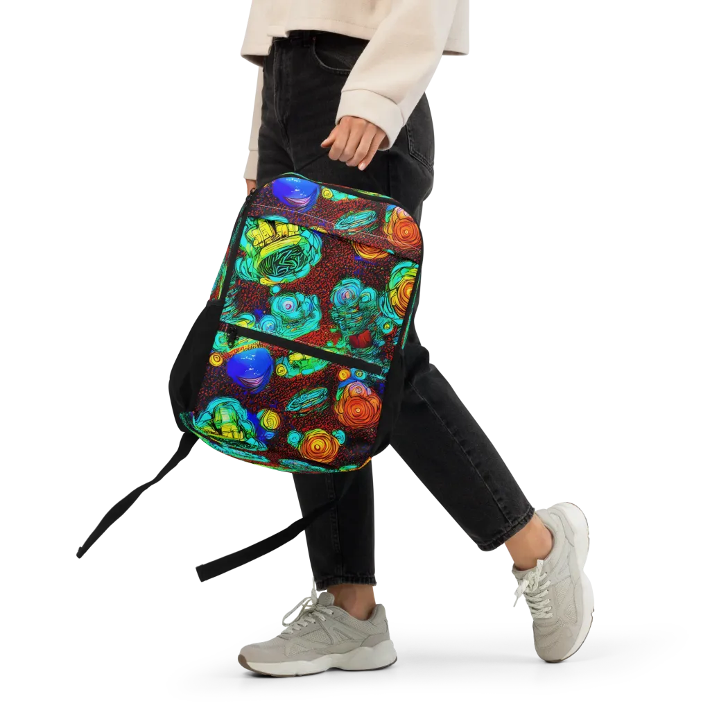 Chromatic Reef on Utility Backpack — Front
