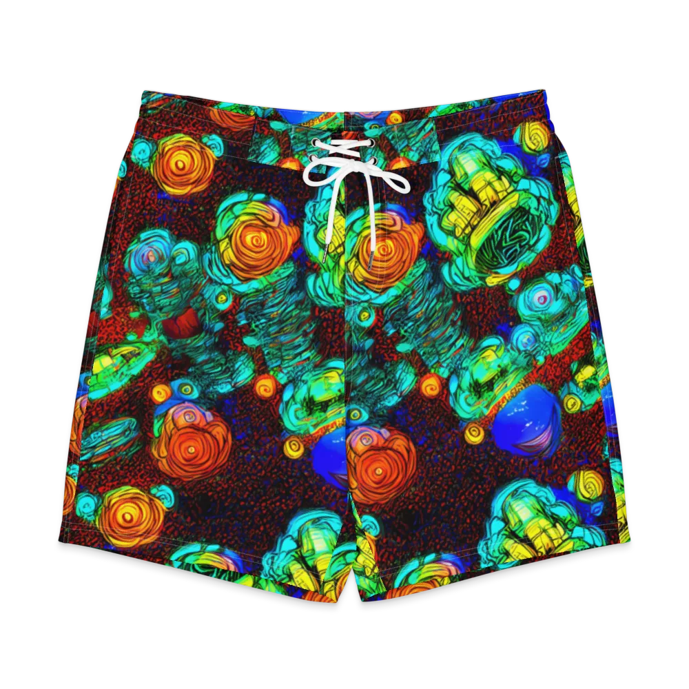 Chromatic Reef on Men's Board Shorts — Front