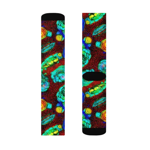 Chromatic Reef on a Socks