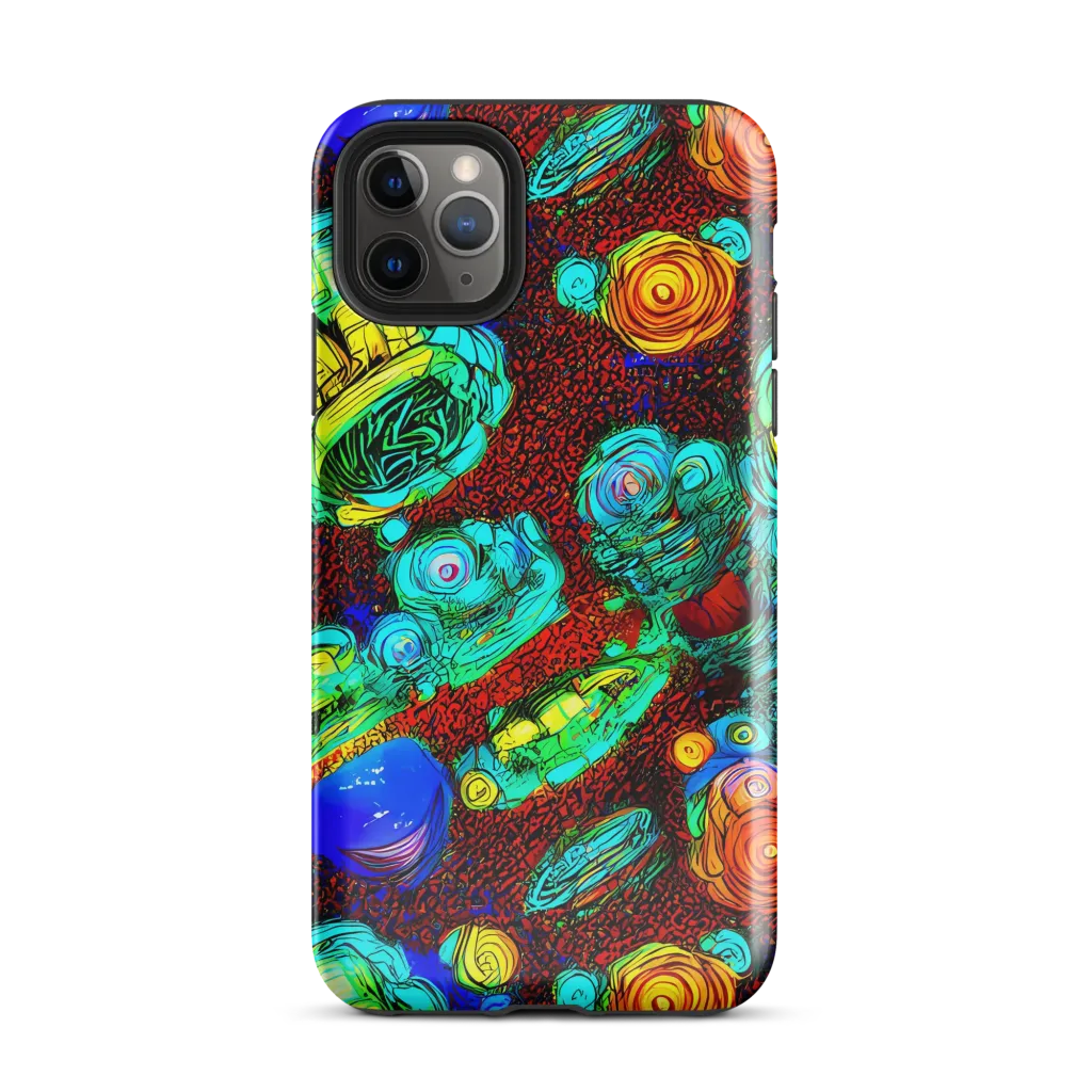 Chromatic Reef on Tough Case for iPhone® — Front
