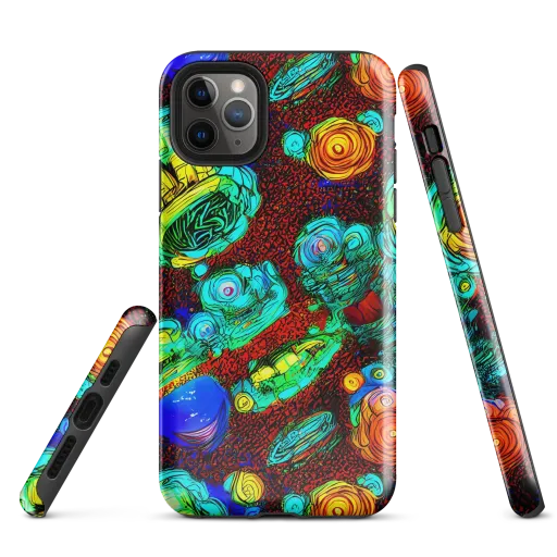 Chromatic Reef on a Tough Case for iPhone®