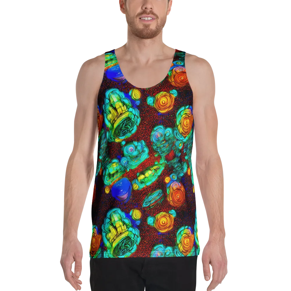 Chromatic Reef on Men's Tank Top — Front