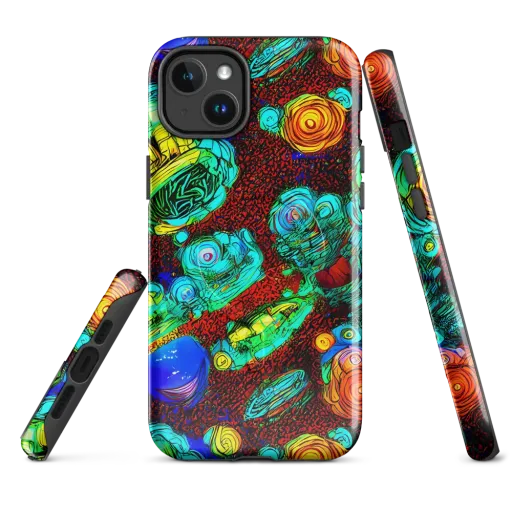 Chromatic Reef on a MagSafe Tough Case for iPhone®