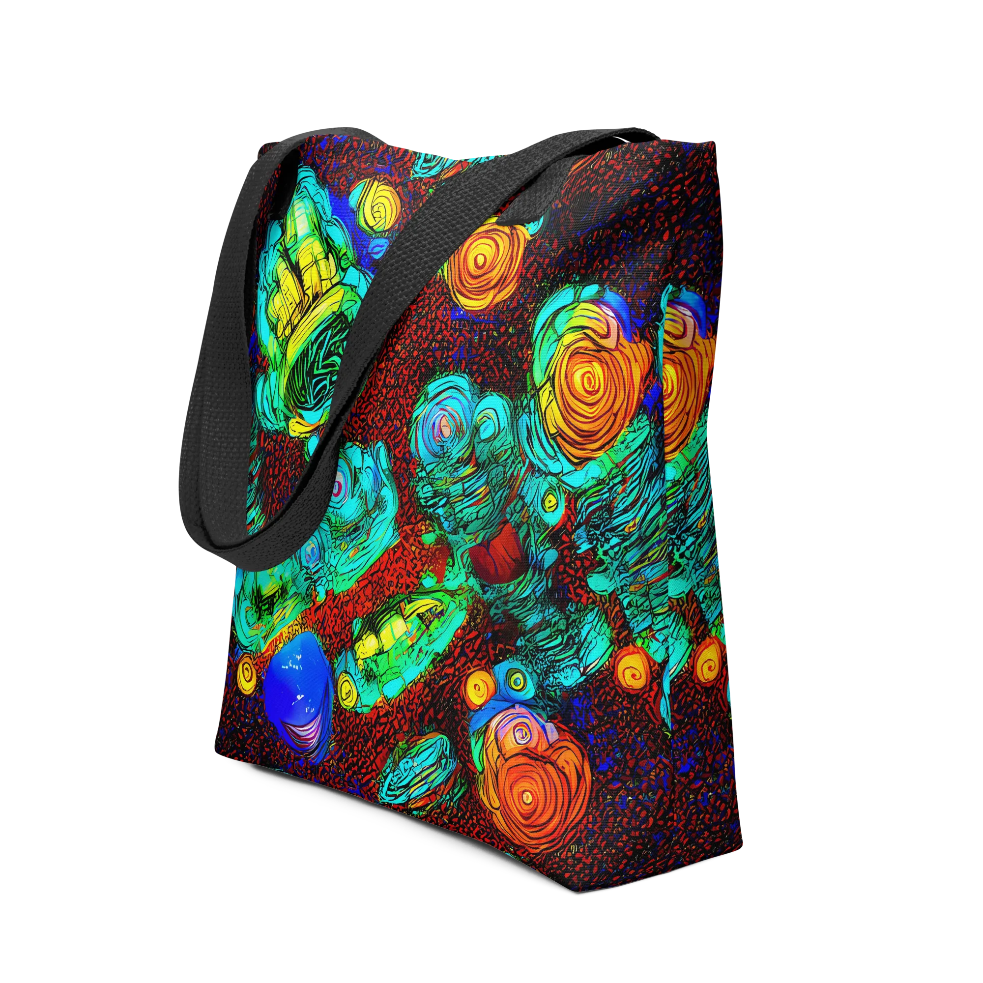 Chromatic Reef on Tote Bag — Front